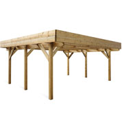 carport en bois evolution 2 - burger